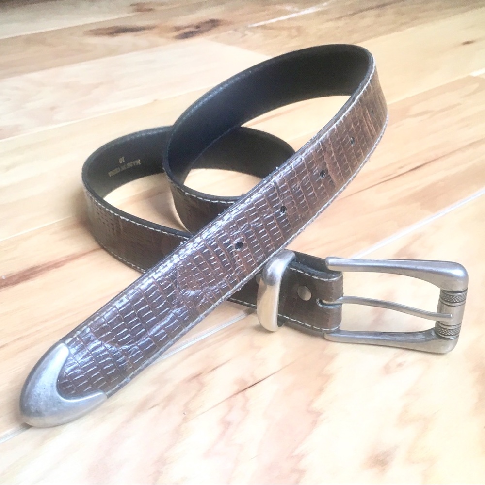 Brown belt size 10